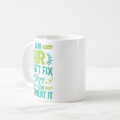 Der in HR Berufliche Manager kann Crazy Doen nicht Kaffeetasse (Vorderseite Links)