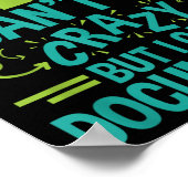 Der in HR Berufliche Manager kann Crazy Doen nicht Poster (Ecke)