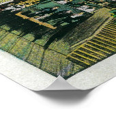 Der Incline am Berg LoweMt. Lowe, CA Poster (Ecke)