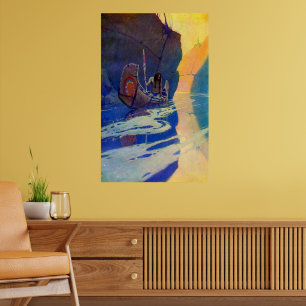 Der Inder in seiner Einsamkeit NC Wyeth 1907 Poste Poster