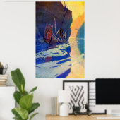 Der Inder in seiner Einsamkeit NC Wyeth 1907 Poste Poster (Heimbüro)