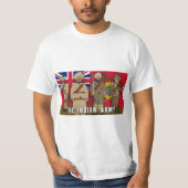 Der indische Armee-Partei-Erste Weltkrieg T-Shirt (Vorderseite)