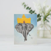 Der Indische Gesandte Postkarte (Stehend Vorderseite)