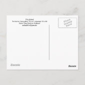 Der Indische Gesandte Postkarte (Rückseite)