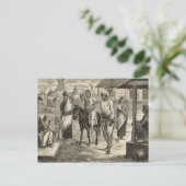 Der indische Hunger Postkarte (Stehend Vorderseite)