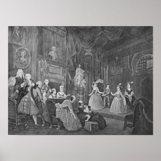 Der indische Kaiser, eingraviert von Robert Dodd Poster (Vorne)