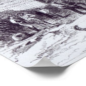 Der Indische Krieg, die Todholzstadt Poster (Ecke)