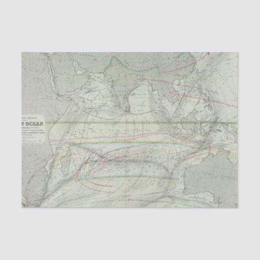 Der Indische Ozean 2 Seidenpapier (Vorderseite)