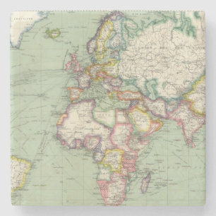 Der Indische Ozean, Atlantik Steinuntersetzer