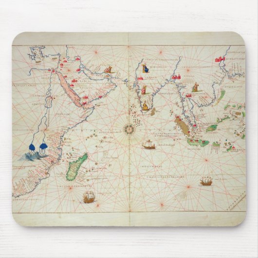 Der Indische Ozean Mousepad (Vorne)