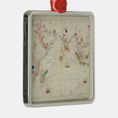 Der Indische Ozean Ornament Aus Metall (Rechts)