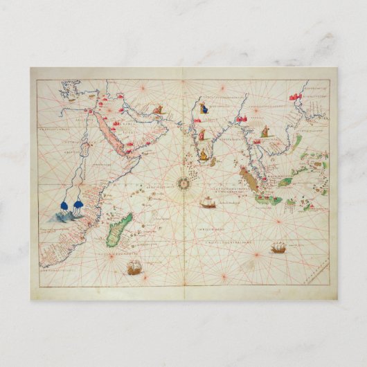 Der Indische Ozean Postkarte (Vorderseite)