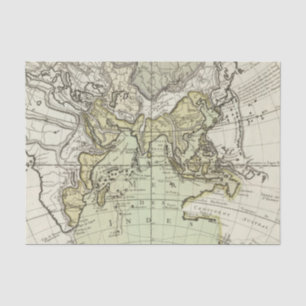 Der Indische Ozean Seidenpapier
