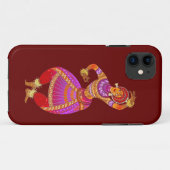 Der indische Tänzer Case-Mate iPhone Hülle (Rückseite (Horizontal))