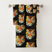 DER INDISCHE TIGER BADHANDTUCH SET (Insitu)