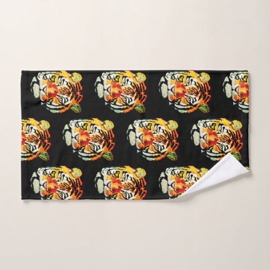 DER INDISCHE TIGER BADHANDTUCH SET (Handtuch)