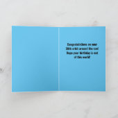 Der individuell anpassbare Astronaut im Weltraum-F Karte (Innenseite)