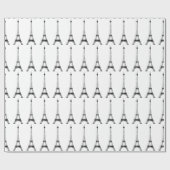 Der individuelle Eiffelturm Paris Geschenkpapier (Flach)