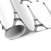 Der individuelle Eiffelturm Paris Geschenkpapier (Rolleneckpunkt)