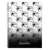 Der Individuelle Name des Horusmusters Notizblock (Vorderseite)