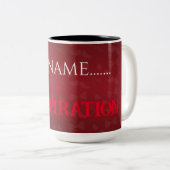 Der individuelle Vatertag spendet die Tasse Papa (VorderseiteRechts)