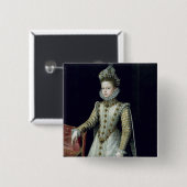 Der Infanta Isabellfarbe Clara Eugenie 1579 Button (Vorne & Hinten)