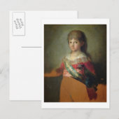 Der Infante Don Francisco de Paula Antonio 1800 ( Postkarte (Vorne/Hinten)