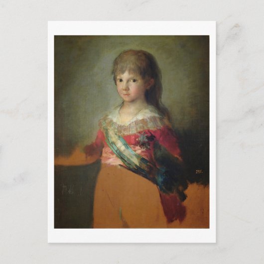 Der Infante Don Francisco de Paula Antonio 1800 ( Postkarte (Vorderseite)