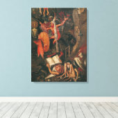 Der Inferno Leinwanddruck (Insitu (Holzboden))