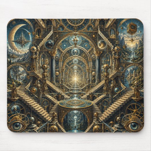 Der Infinite Palast – Unmögliche Architektur Mousepad (Vorne)