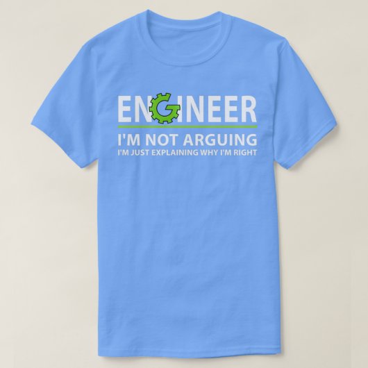 Der Ingenieur der Preisgestaltung strebt nicht an T-Shirt (Design vorne)