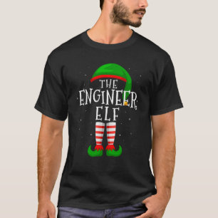 Der Ingenieur Elf Funny Matching Family Group Chri T-Shirt