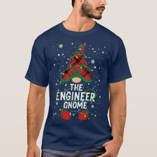 Der Ingenieur Gnome Familie Matching Group Xmas Li T-Shirt