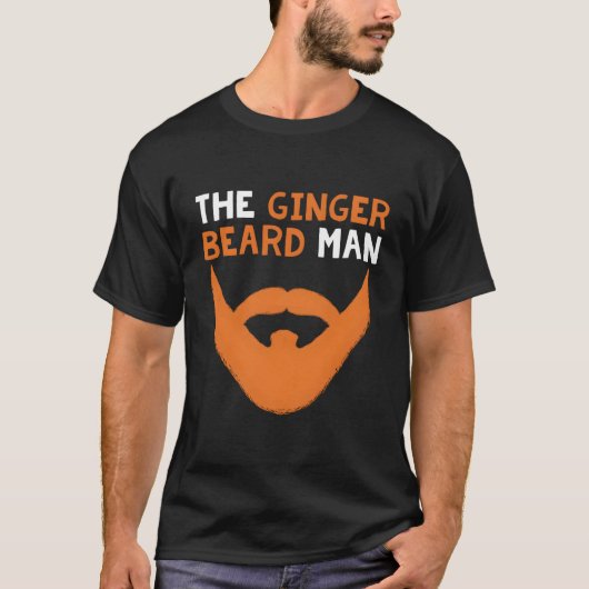 Der Ingwer Beard Man Red Haired Redhead Irish Ging T-Shirt (Vorderseite)