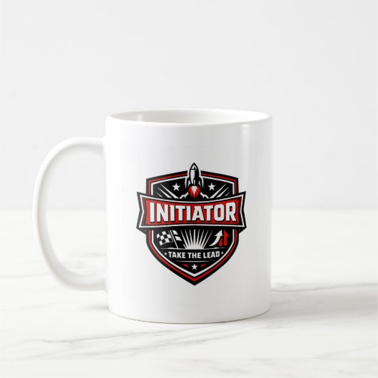 Der Initiator Becher Kaffeetasse (Links)