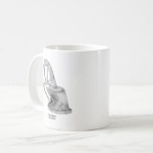 Der Inker ("Pen-sive") Kaffeetasse (Vorderseite Links)