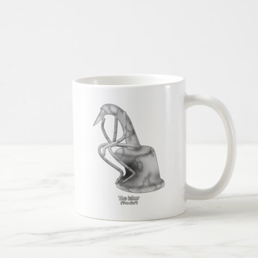 Der Inker ("Pen-sive") Kaffeetasse (Rechts)