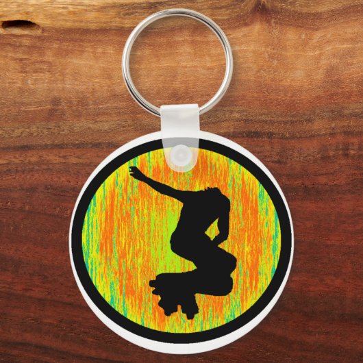 DER INLINIENANSTIEG SCHLÜSSELANHÄNGER (Vorderseite)