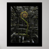 Der Innengarten Poster (Vorne)