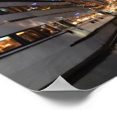 Der Innenhafen in der Nacht Poster (Ecke)
