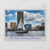 Der Innenhafen von Baltimore Postkarte (Vorderseite)