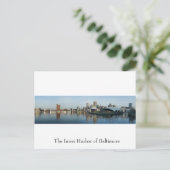 Der Innenhafen von Baltimore Postkarte (Stehend Vorderseite)