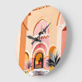 Der Innenhof Große Wanduhr (Winkel)