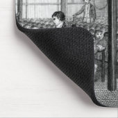 Der Innenraum der königlichen freien Schule Mousepad (Ecke)