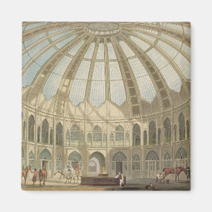 Der Innenraum der Ställe, 'von den Ansichten des Magnet