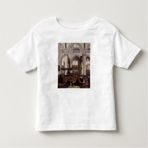 Der Innenraum von Oude Kerk, Amsterdam, c.1660 Kleinkind T-shirt