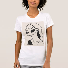 Der innere Frieden einer Frau zeugt von einer chao T-Shirt