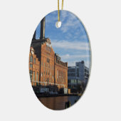 Der innere Hafen FO Baltimore Keramik Ornament (Links)