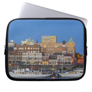 Der innere Hafen in Victoria British Columbia Laptopschutzhülle