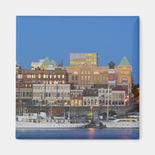 Der innere Hafen in Victoria British Columbia Magnet